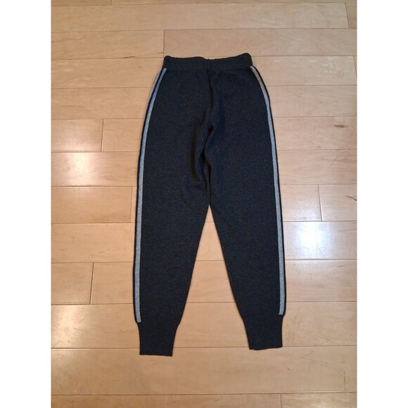 The Cashmere Project Joggers Gray 100% Cashmere Sweatpants Side Stripe XS - Picture 4 of 7